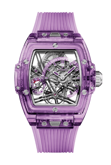 Hublot Spirit Of Big Bang Tourbillon Purple Sapphire - 42mm, Sapphire Crystal