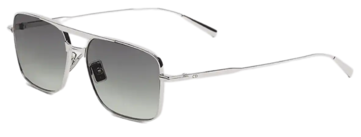 DiorBlackSuit S17U - Gradient Green Navigator Sunglasses