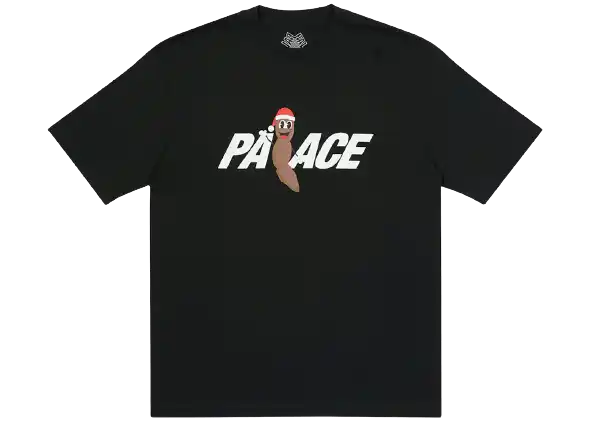Palace Mr Hankey T-shirt - Black