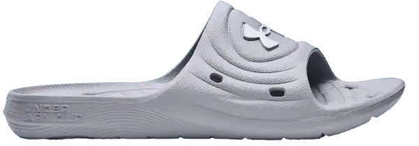 Under Armour Locker Iv SL Slides - Gray White