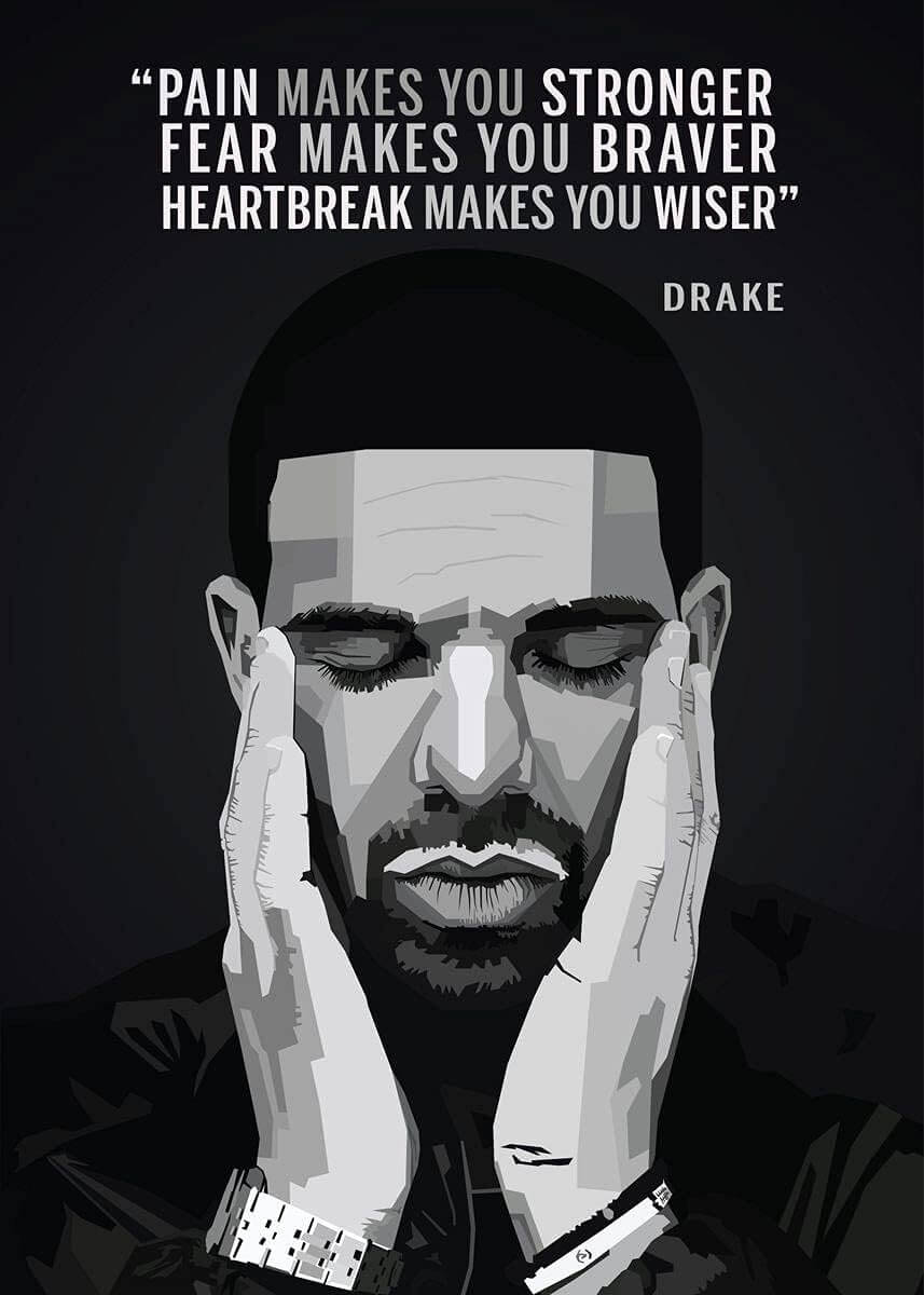 Drake A4 Poster