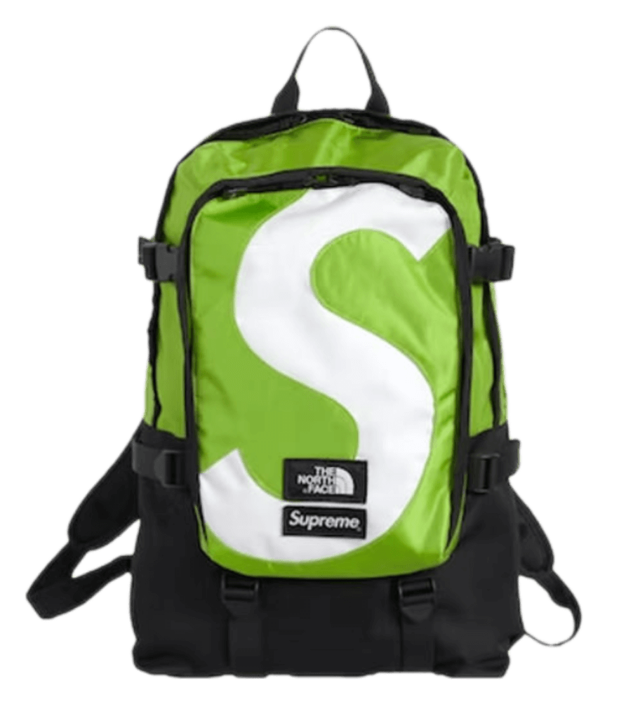 Supreme The North Face S Logo Expedition Backpack - Lime