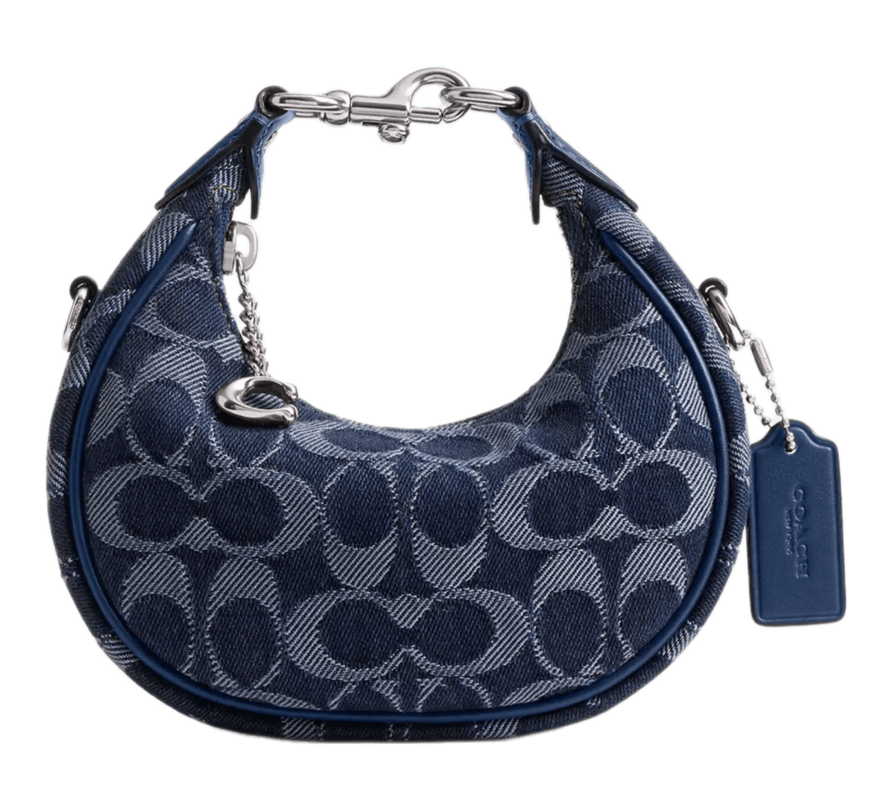 Coach Jonie Bag In Signature Denim - Lh/Deep Blue Multi