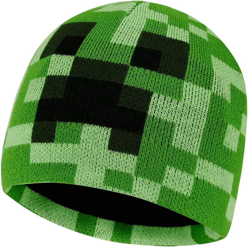 Minecraft Creeper Beanie Hat