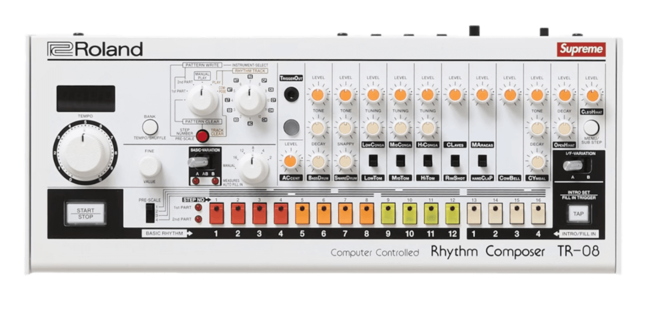 Supreme Roland TR-08 Rhythm Composer - White