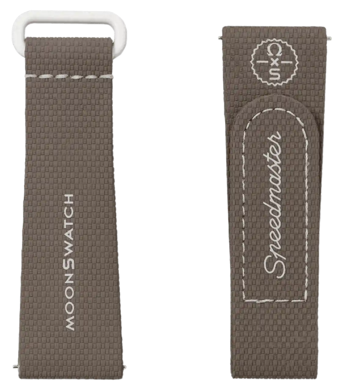 Swatch Moonswatch Dark Brown/Sand Rubber Strap