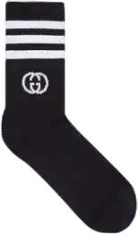 Gucci x adidas Ankle Socks - Black/White