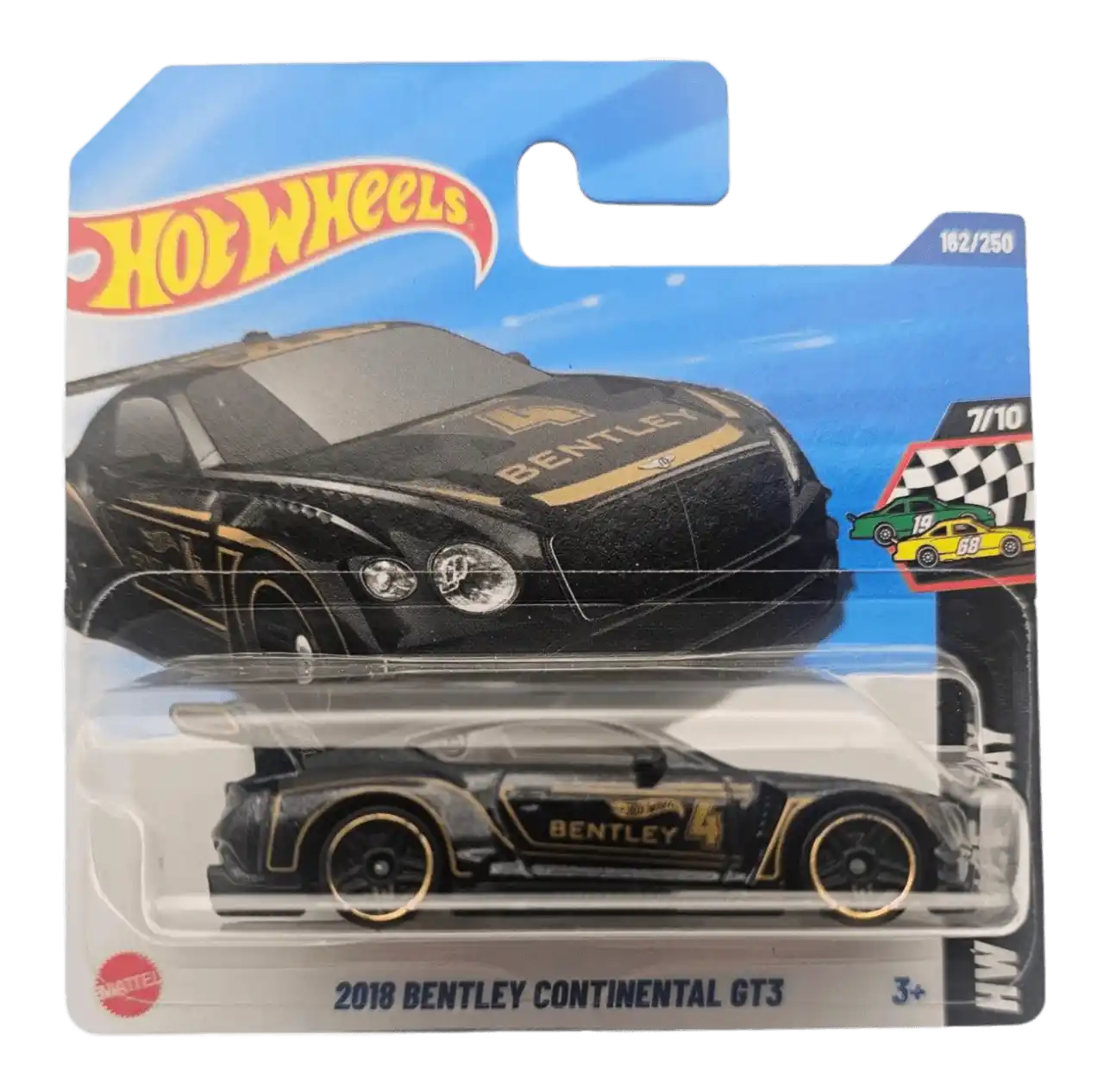Hot Wheels 2018 Bentley Continental GT3 Die-Cast Model Car