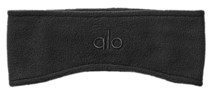 Alo Polar Fleece Ear Warmer - Black