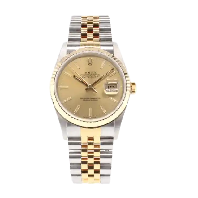 Rolex Datejust Champagne Dial - 36mm, Steel and Yellow Gold (1995)