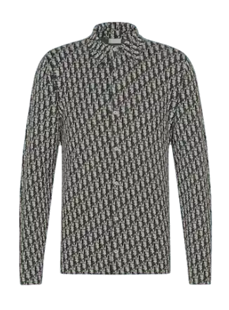 Dior Oblique Overshirt - Navy