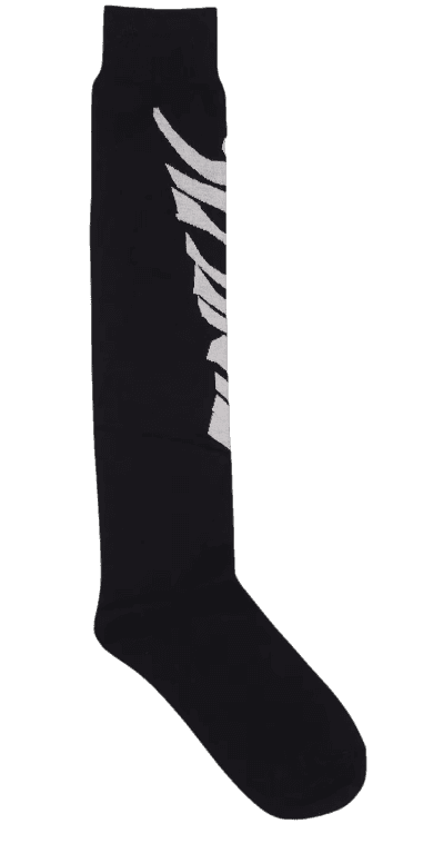 Comme Des Garcons Patterned Socks - Black