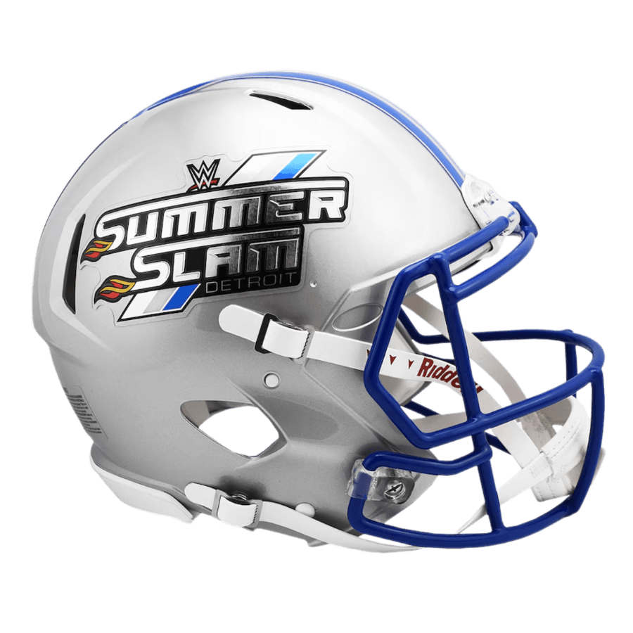 WWE 2023 SummerSlam Detroit Riddell Speed Authentic Helmet