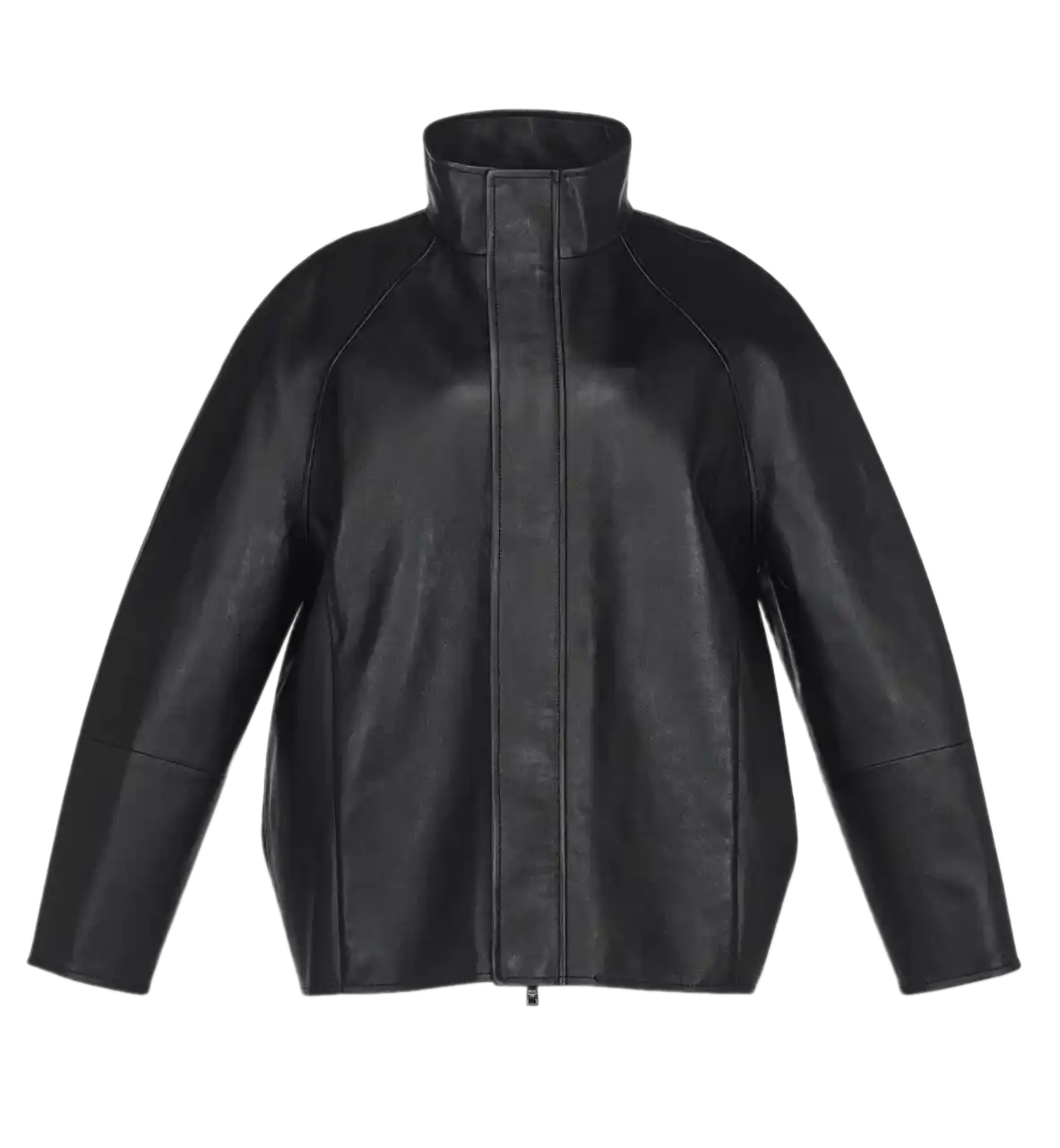 MCM Blouson Leather Jacket - Black