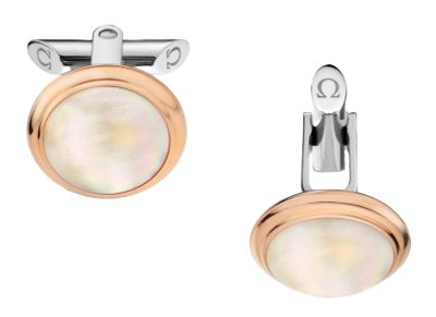Omega Cufflinks - 18K Red Gold