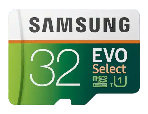 Samsung EVO Select microSD Memory Card 32GB