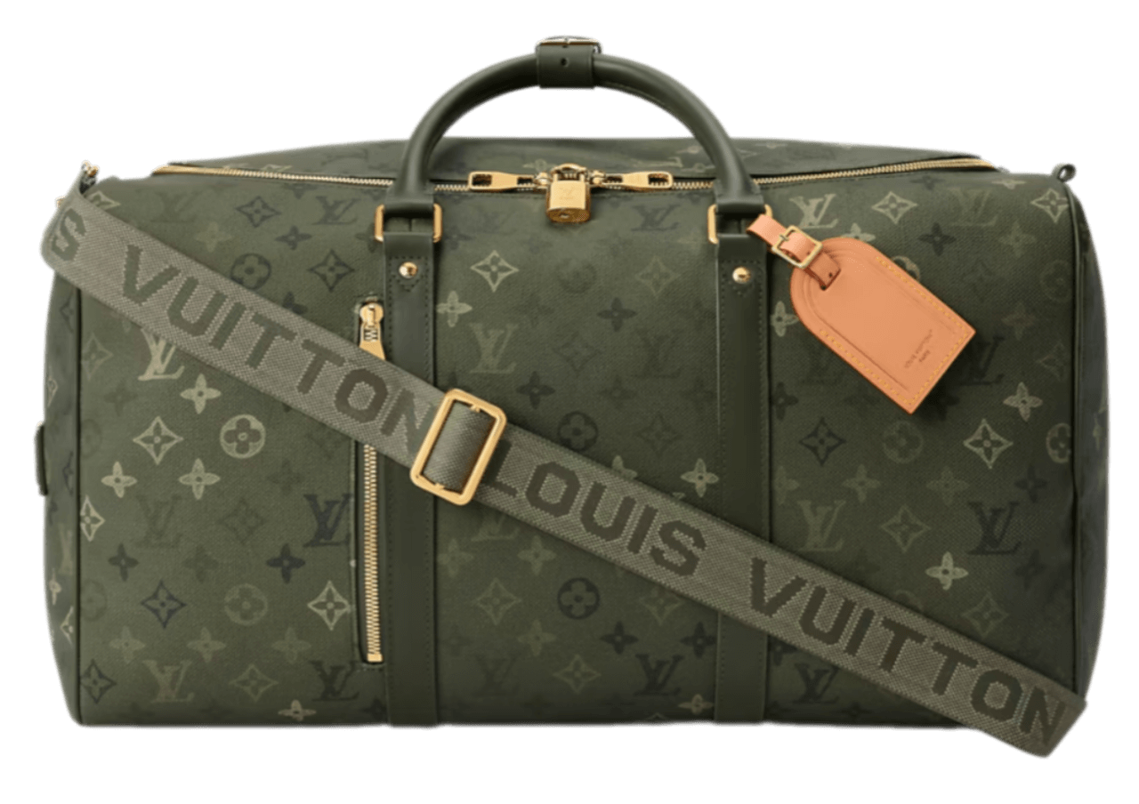 Louis Vuitton Keepall 50 Backpack - Khaki Green