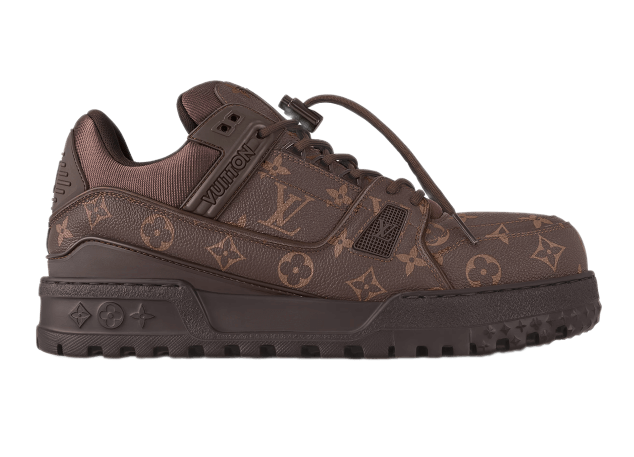 LV Trainer Maxi Sneaker Monogram Calf Leather - Ebene