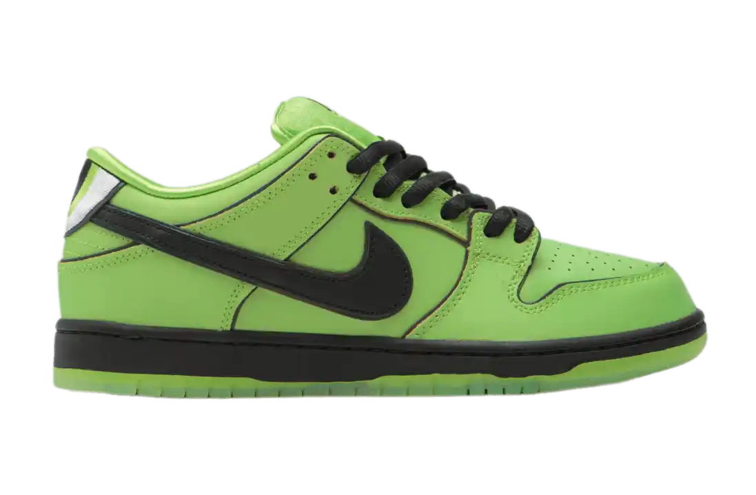 Nike SB Dunk Low - The Powerpuff Girls Buttercup