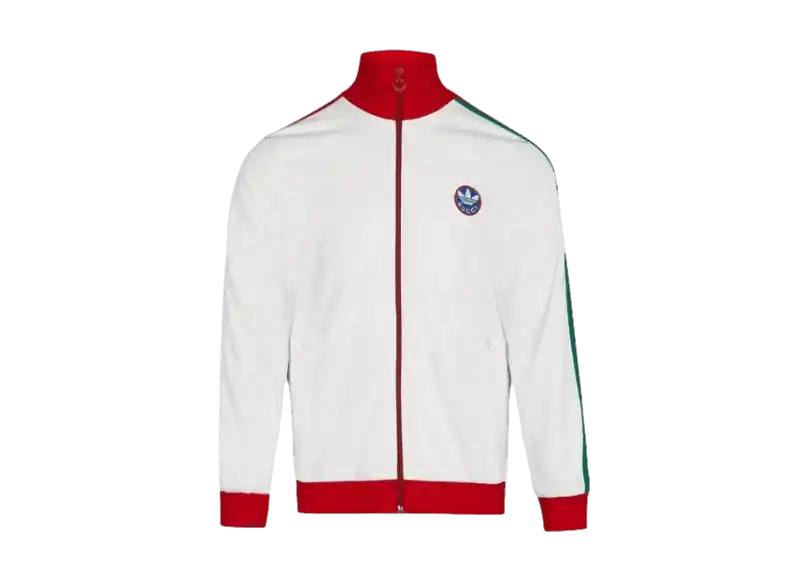 Gucci x adidas Cotton Jersey Jacket - White