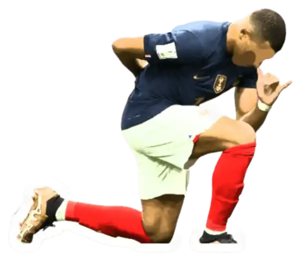 Kylian Mbappe, France Sticker
