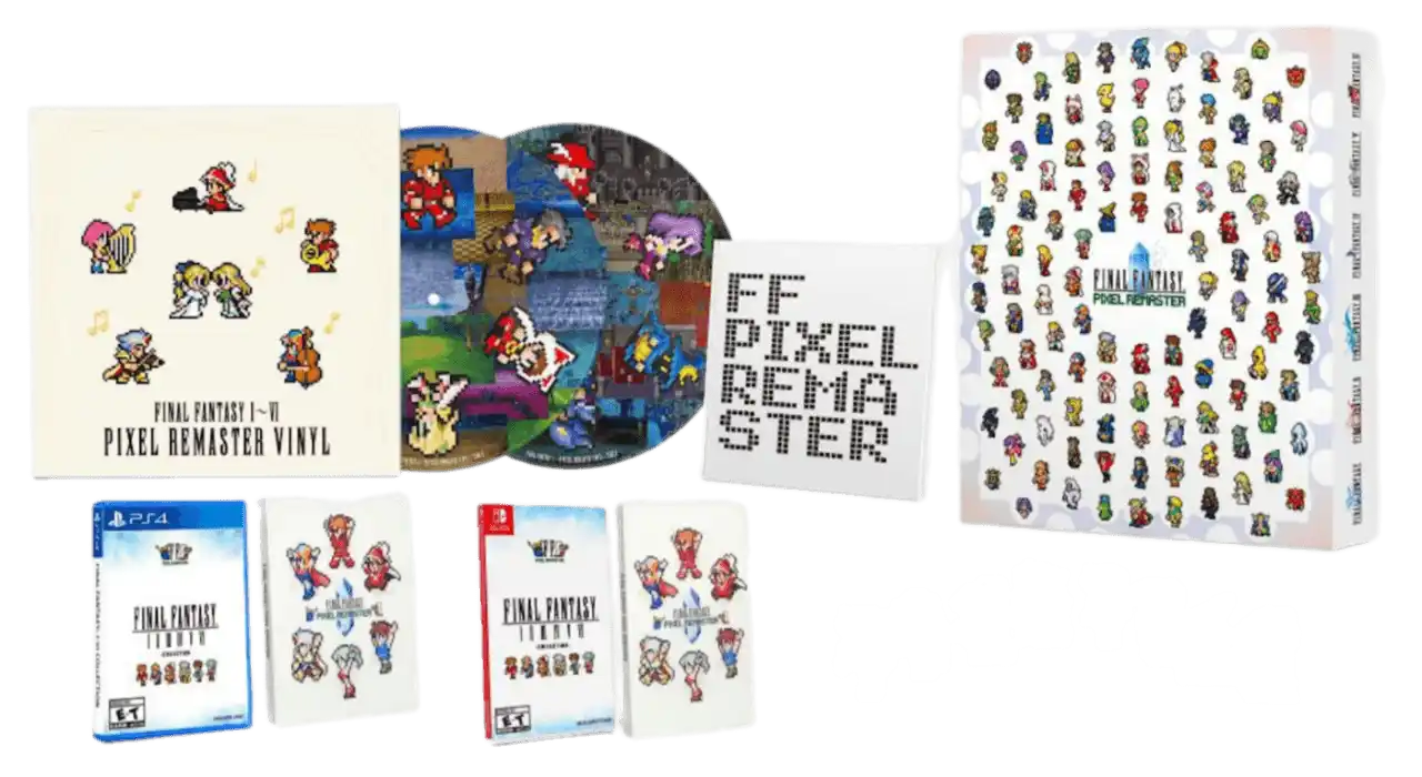 Square Enix Nintendo Switch Final Fantasy I-VI Pixel Remaster Anniversary Edition Video Game