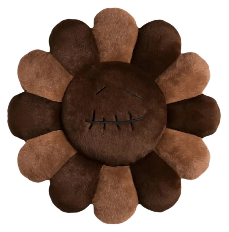 Travis Scott Cactus Jack x Takashi Murakami Flower Plush 24-Inch - Brown