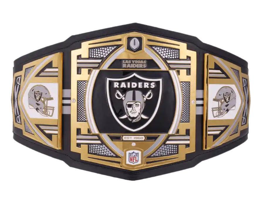 Las Vegas Raiders WWE Legacy Title Belt