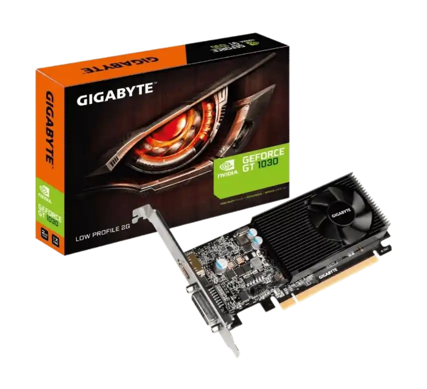 Gigabyte GeForce GT 1030 Low Profile D4 2GB Graphics Card GV-N1030D4-2GL
