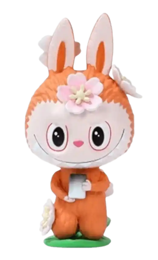 Pop Mart Labubu The Monsters Flower Elves Series Cherry Blossoms Figure