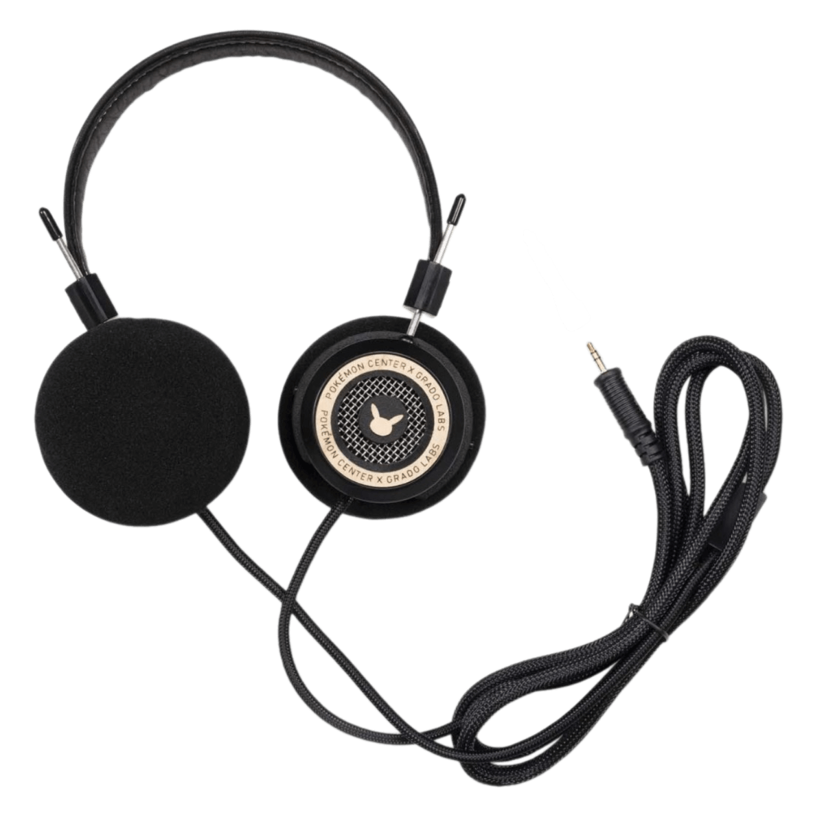 Pokémon Audio Collection: Pokémon Center × Grado Labs Pikachu Headphones (Black Aluminum)