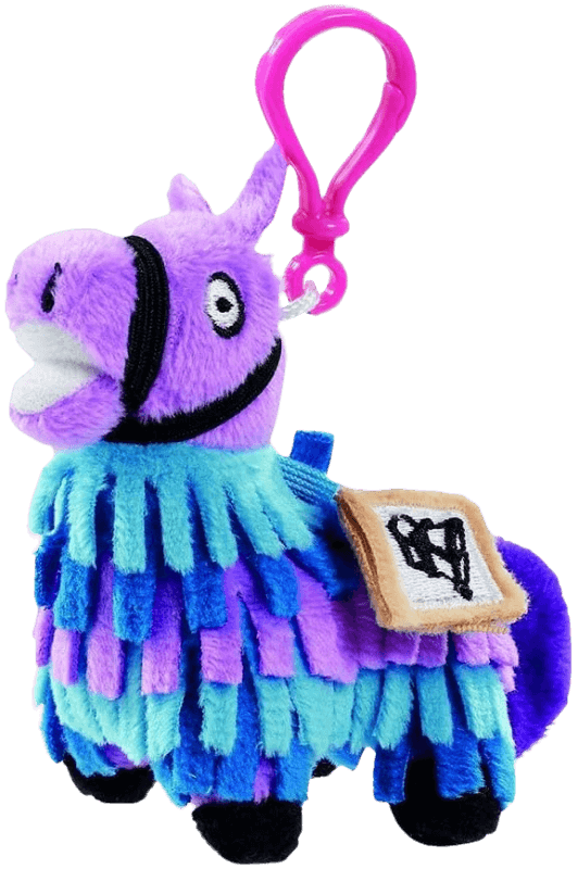 Fortnite FRT08101 Plush Llama Key-Chain, Multi