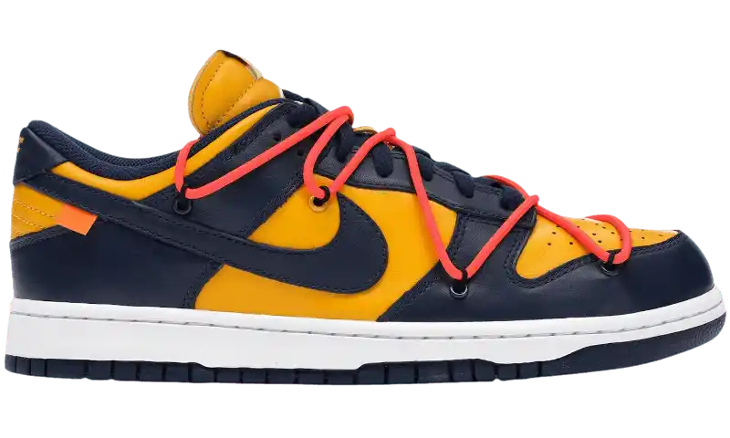 Nike Dunk Low Off-White University Gold