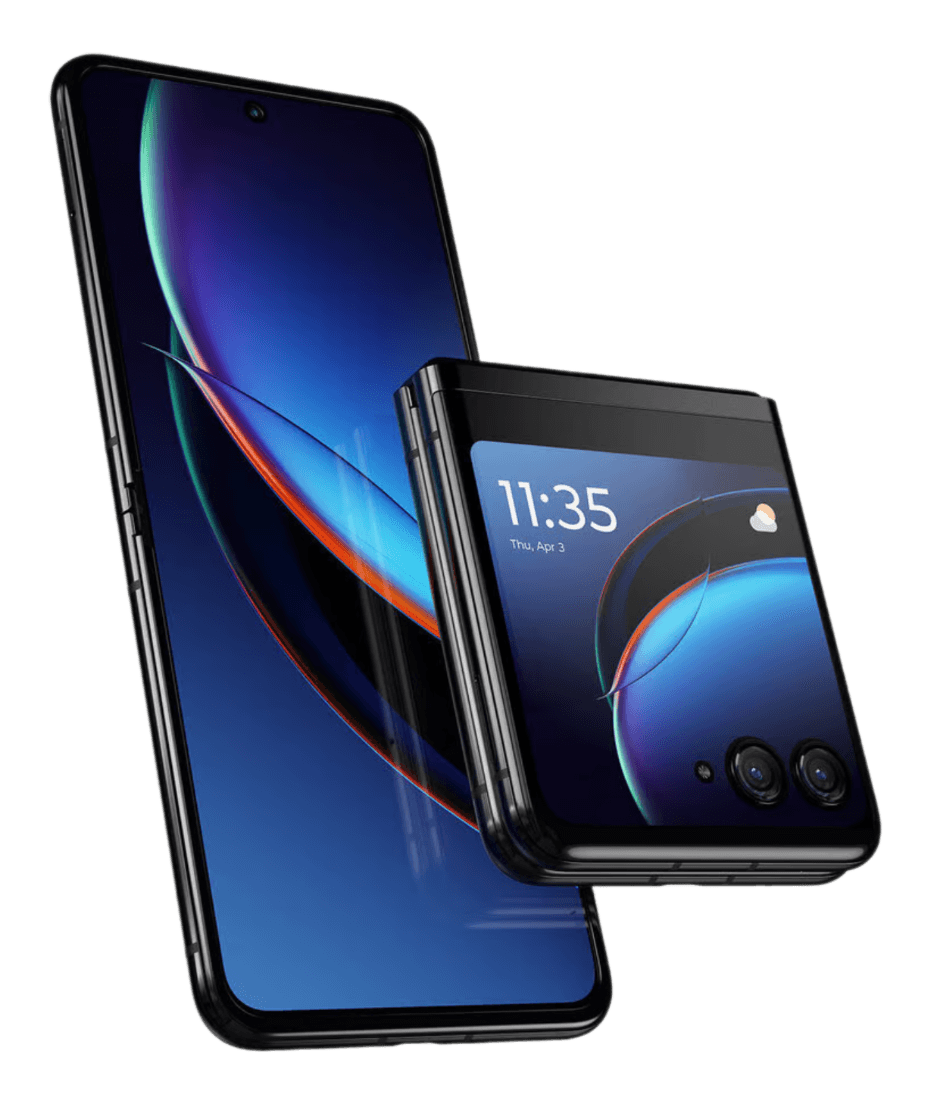 Motorola Razr (plus) Unlocked - Quartz Black, 256GB