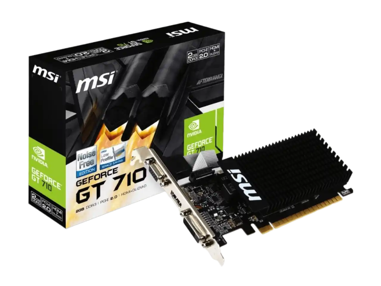 MSI GeForce GT 710 2GD3H LP Graphics Card '2GB DDR3