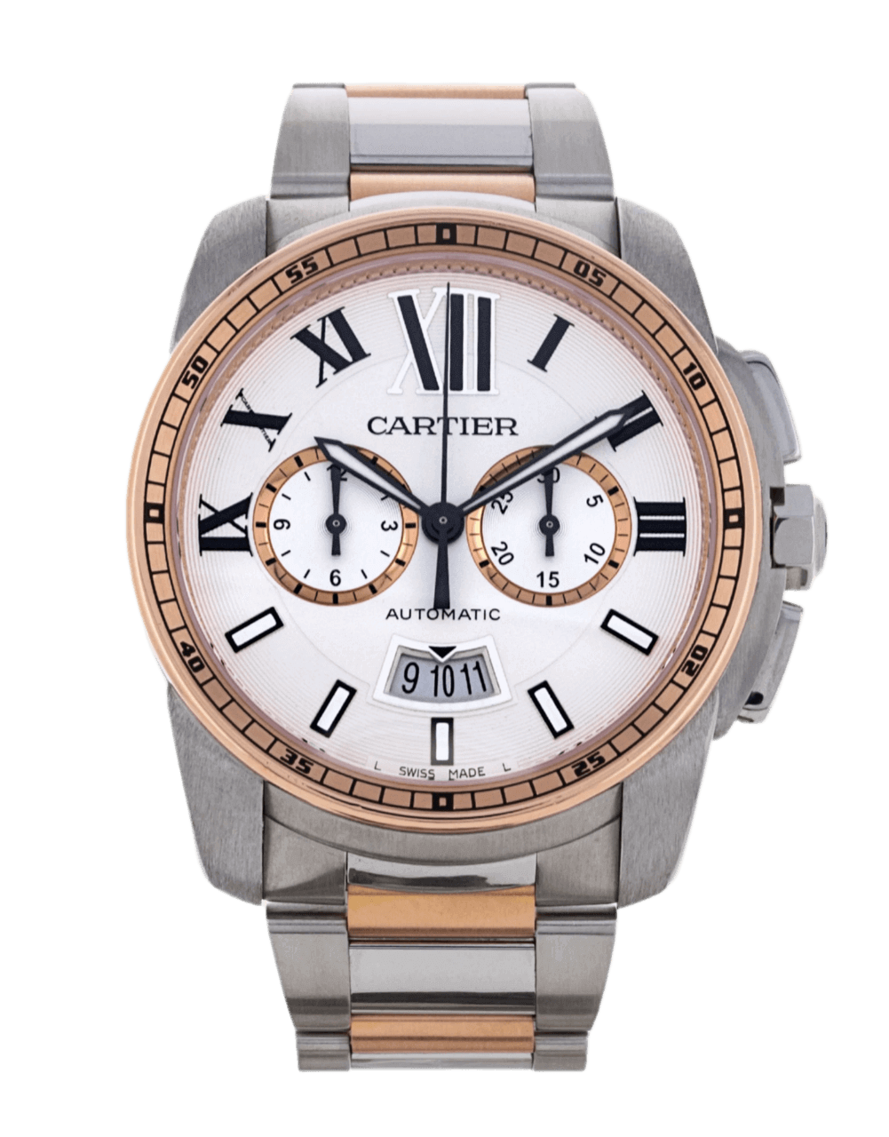 Cartier Calibre De Cartier - 42mm, Steel & Rose Gold (2018)