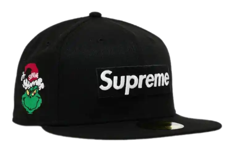 Supreme Grinch Box Logo New Era 59Fifty Fitted Cap - Black