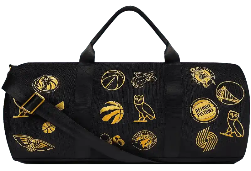 OVO NBA Team Icons Duffle Bag Men's - Black