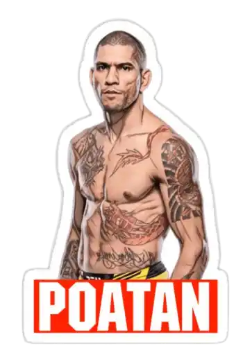 Alex "Poatan" Pereira Sticker