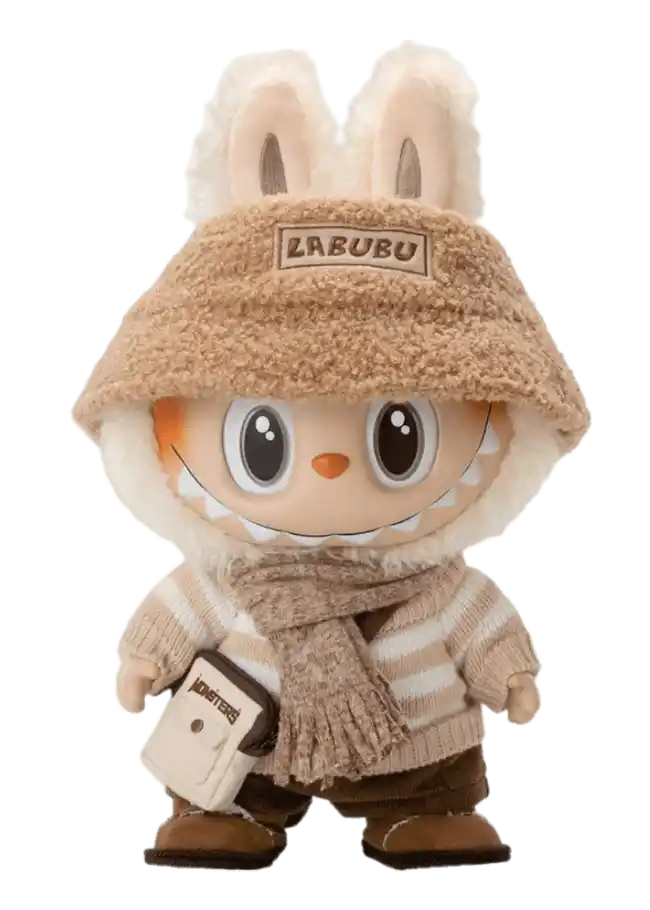 Pop Mart Labubu The Monsters Dress Be Latte Vinyl Plush Doll