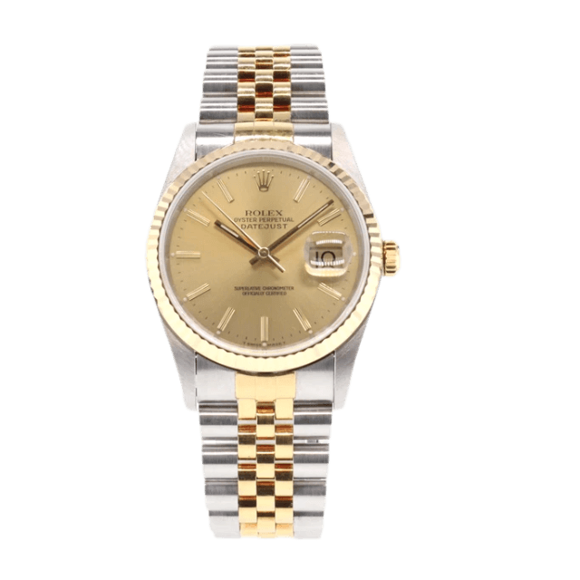 Rolex Datejust Champagne Dial - 36mm, Steel and Yellow Gold (1995)