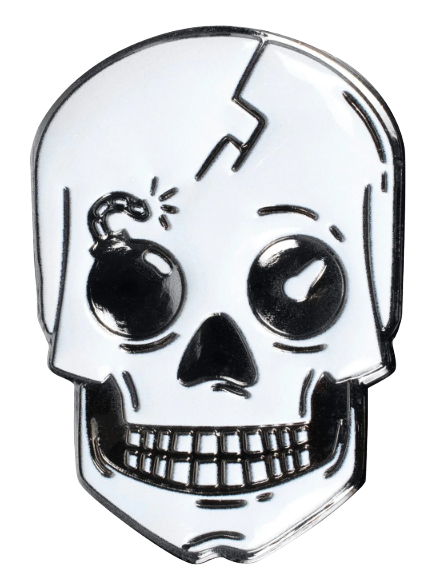Call of Duty Search & Destroy Skull Pin
