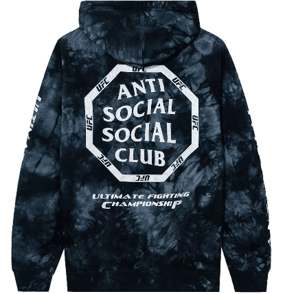Anti Social Social Club x UFC Ultimatum Hoodie - Black