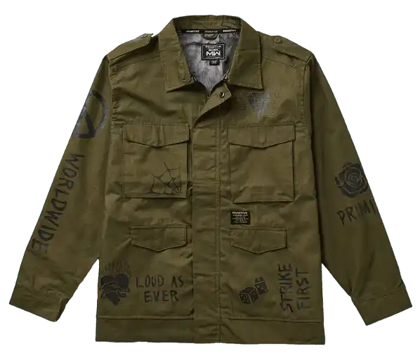 Call of Duty Task Force Military Green Jacket