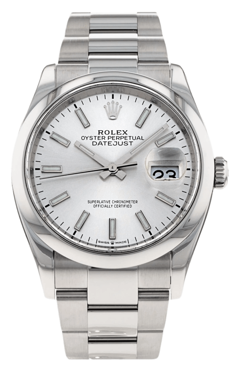 Rolex Datejust Silver Dial - 36mm, Steel (2021)