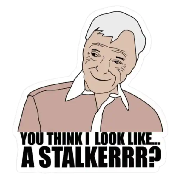 Stalker Sticker