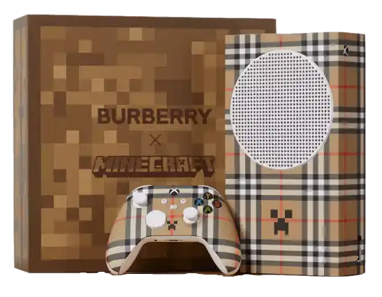 Microsoft Xbox x Burberry x Minecraft Console (US Plug)