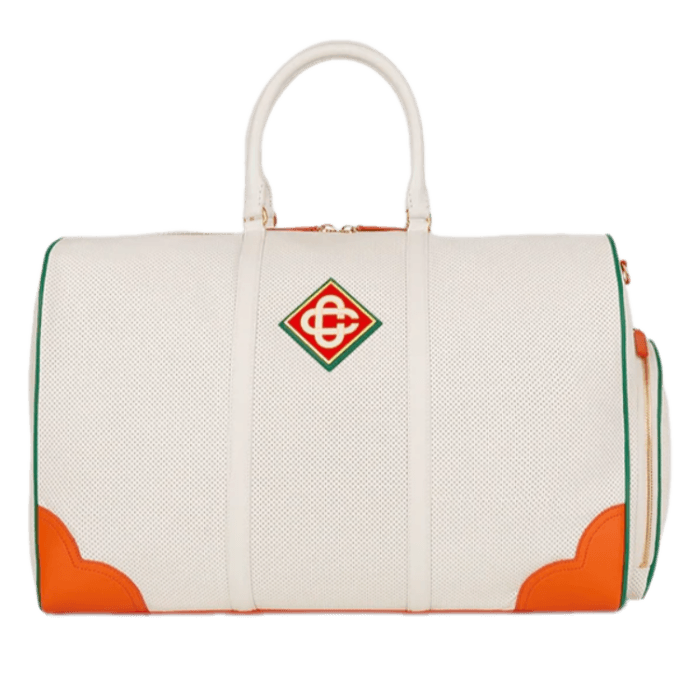 Casablanca White Weekender Bag - White