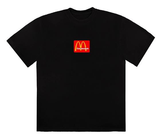 Travis Scott x McDonald's Sesame II T-shirt - Black/Red