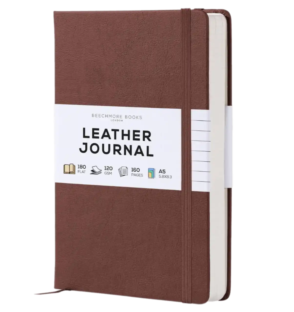 Beechmore Books Lined Journal A5 Notebook